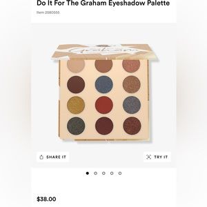 Do it for the graham eyeshadow palette